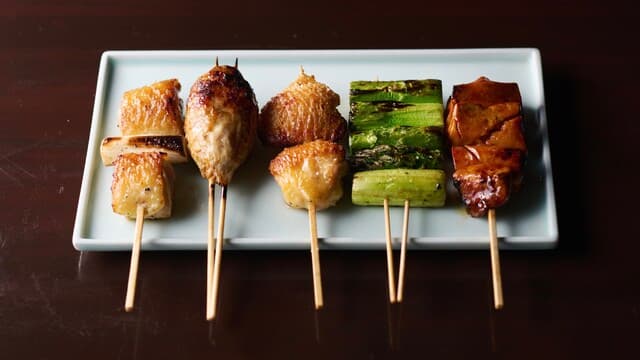 Toritanaka: Kappo Plates and Charcoal Yakitori