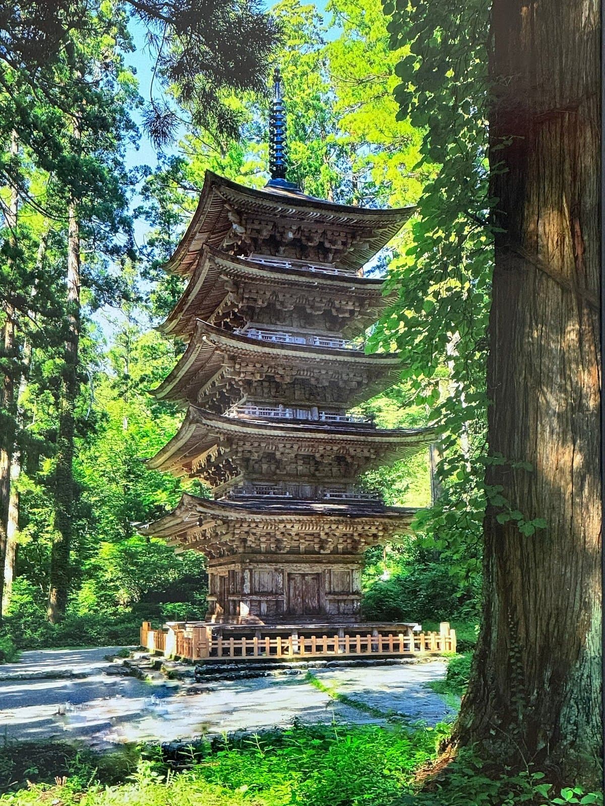 Hagurosan Five-Story Pagoda